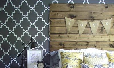 Rustic Chic Stenciling!