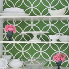 Easy Weekend Stencil Projects with Ladies Home Journal