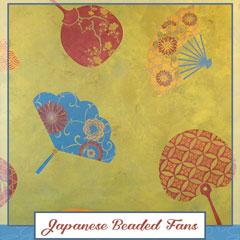 Royal Recipe: How to Stencil Beaded Japanese Fans