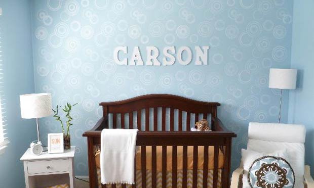 Whoa Baby! Sweet Nursery Stenciling