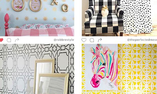 Looking for Insta-Inspiration for Your Next Stencil Project?