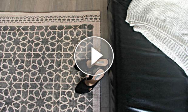 Roll It Out! How to Stencil a Custom DIY Area Rug