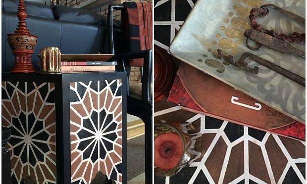 Easy DIY Ideas with Moroccan Furniture Stencils