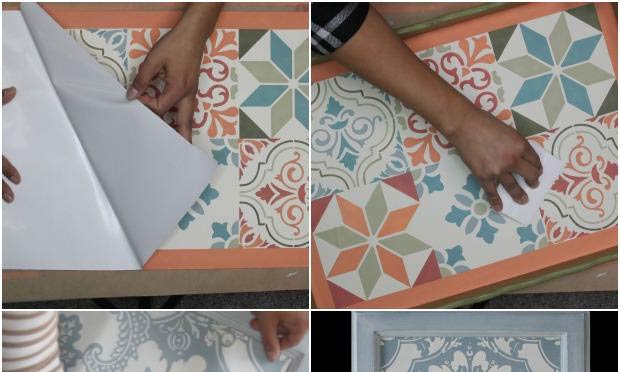 Easy Stencil Ideas with Paint, Peel & Stick Canvas™
