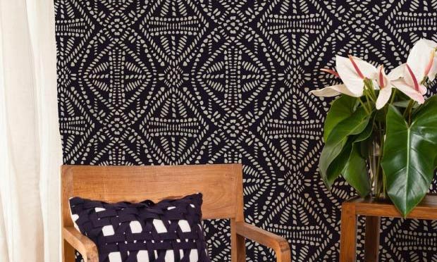 9 Decorating Ideas using Trendy Tribal Batik Stencils