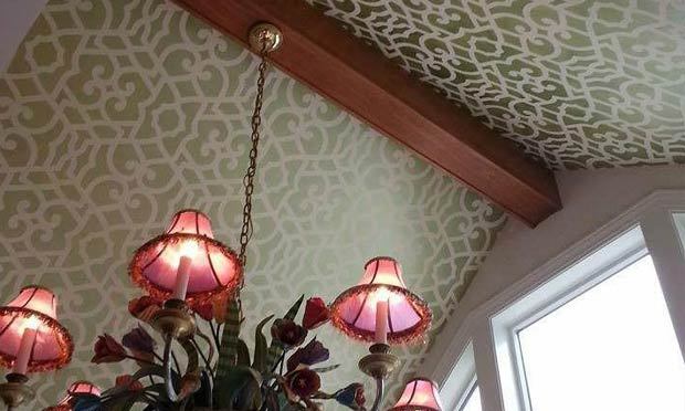 Ceiling Stencils - 10 Elegant DIY Ideas to Decorate Your Ceiling