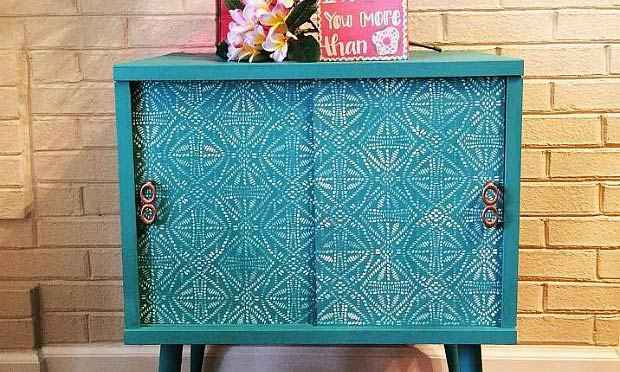 Finishing Furniture Touches with Stencil Designs