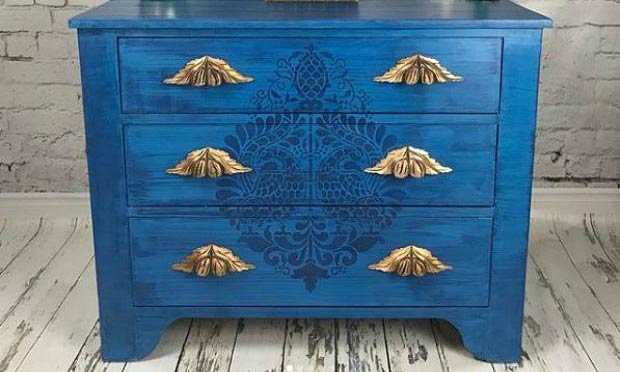 The Bold & the Beautiful: Furniture Painting Stencils