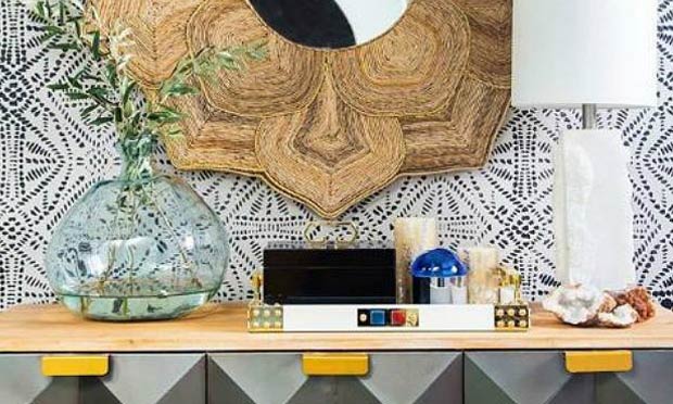 Get the Look: Tribal Modern Mid Century Stencil Ideas