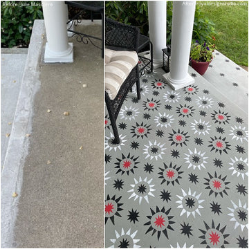 Top Rated Before & After Stencil Projects from Happy Customers