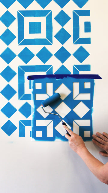 How to Align Your Tile Stencil Perfectly Everytime!