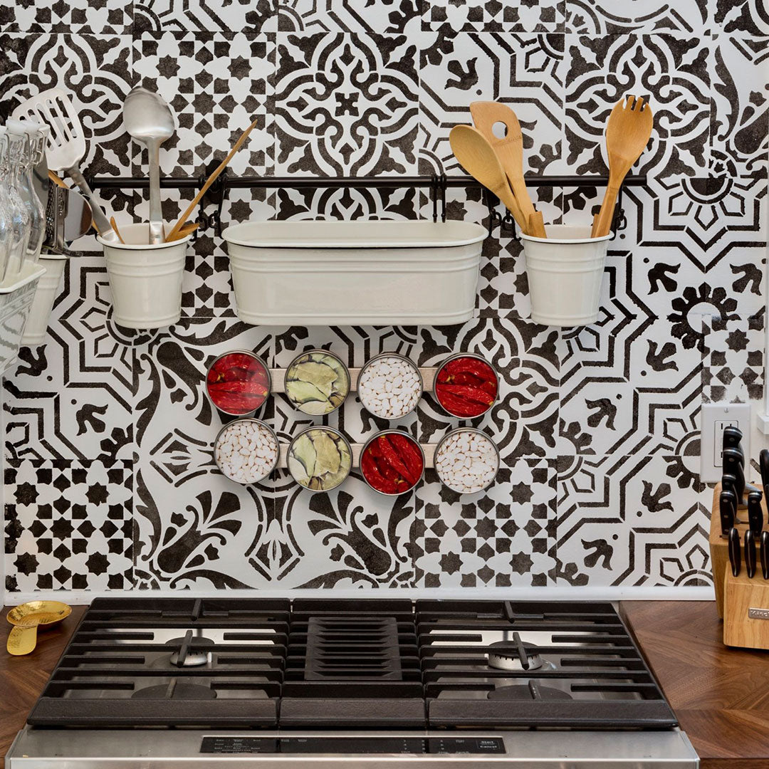12 Stunning Ideas for Stenciling a Kitchen Backsplash