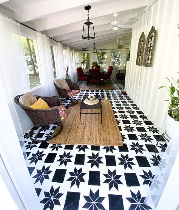 Oh My Stars! Star Stencil Projects that Stand Out