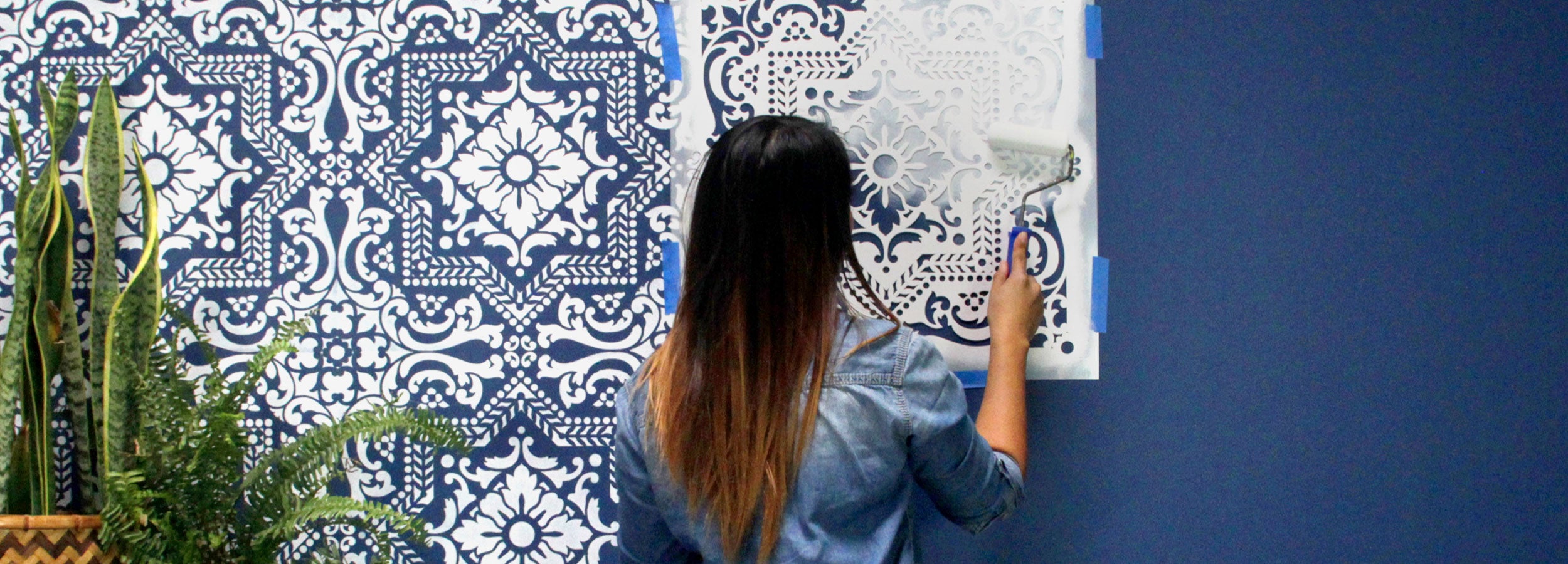 How to Stencil a Wall | Stencil Videos
