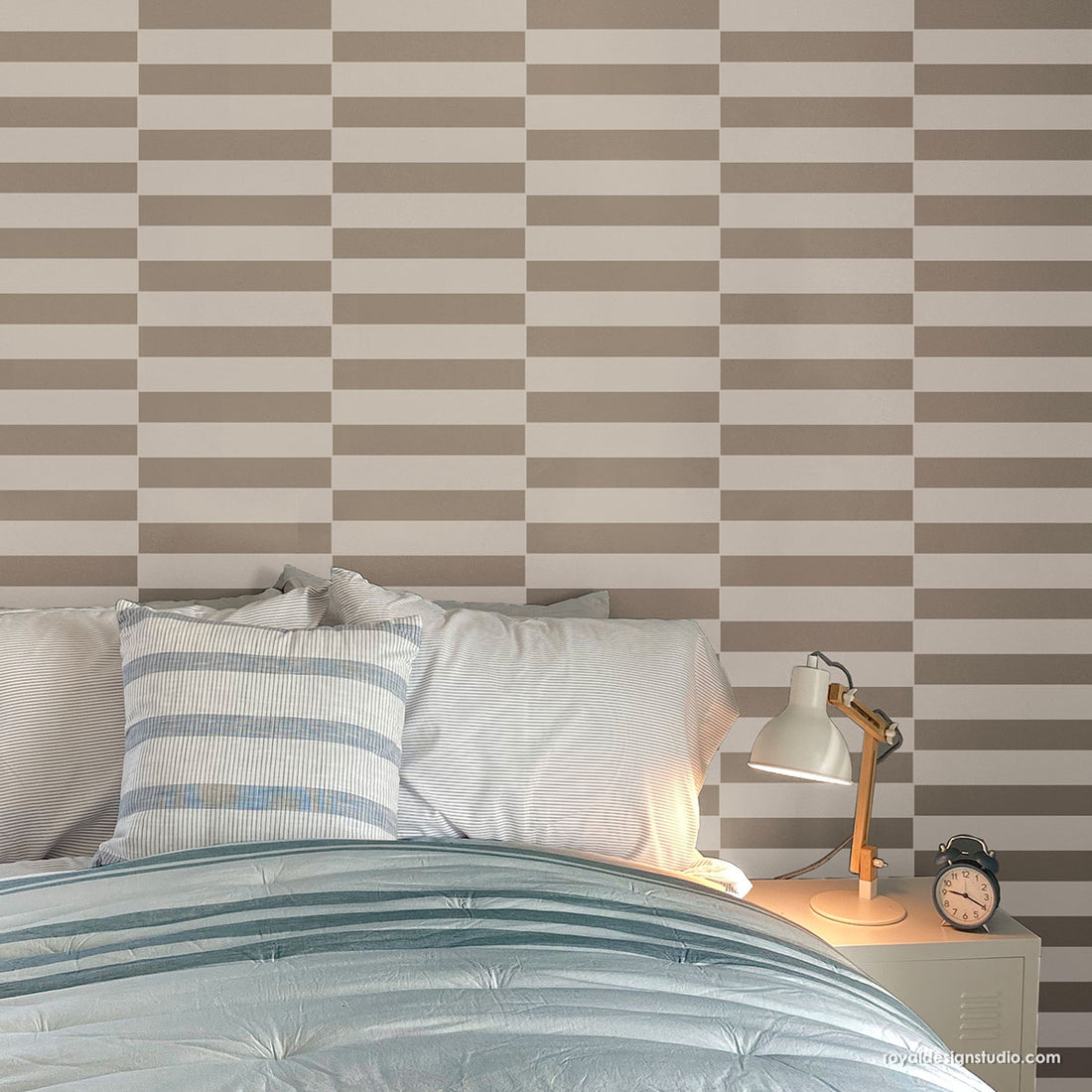 Large Stencils for Painting Modern Wall Decor - DIY Wallpaper