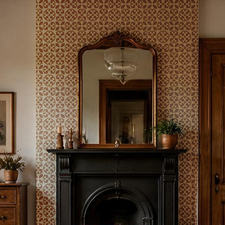 Alicante Allover Tile Stencil