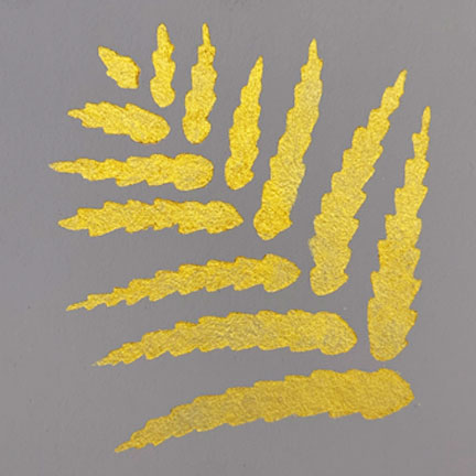 Bright Gold Stencil Creme
