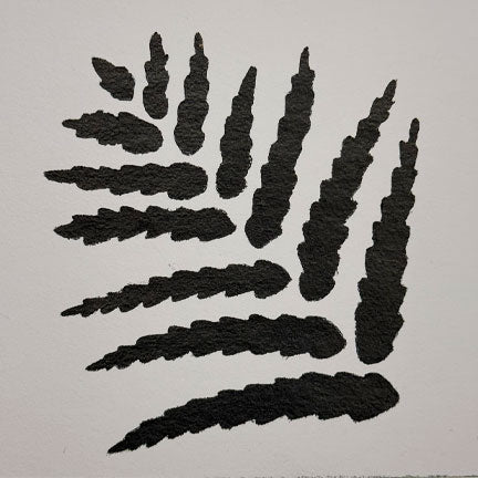 Flat Black Stencil Creme
