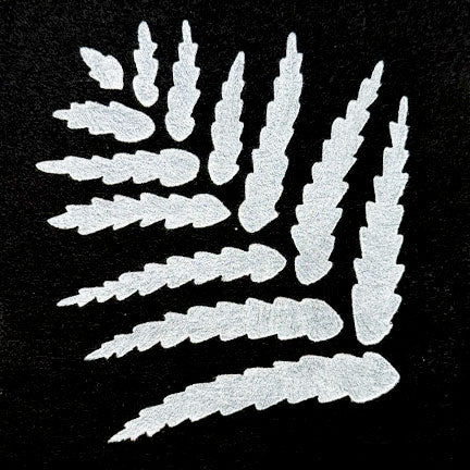 Hydrangea Stencil Creme
