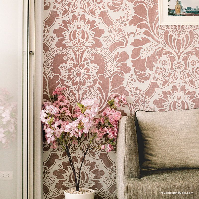 NEW! Upscaled Lisabetta Wall Stencil