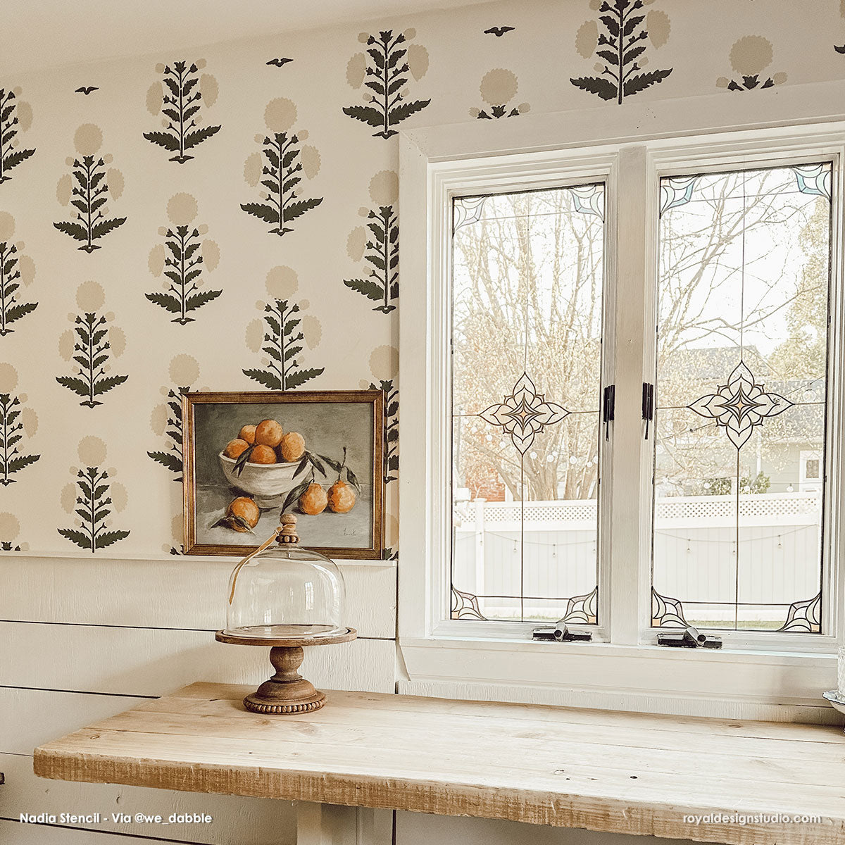 Extra Large Wall Stencils for Painting - Large Stencils - Wallpaper Extra Large Wall Stencils for Painting - Large Stencils - Wallpaper