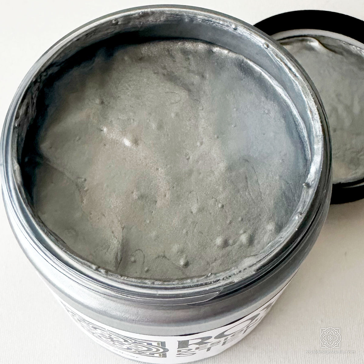 Antique Silver Stencil Creme