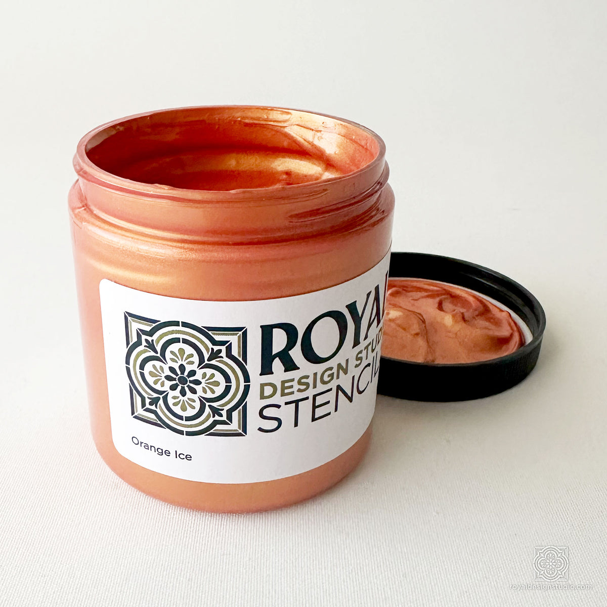 Orange Ice Stencil Creme