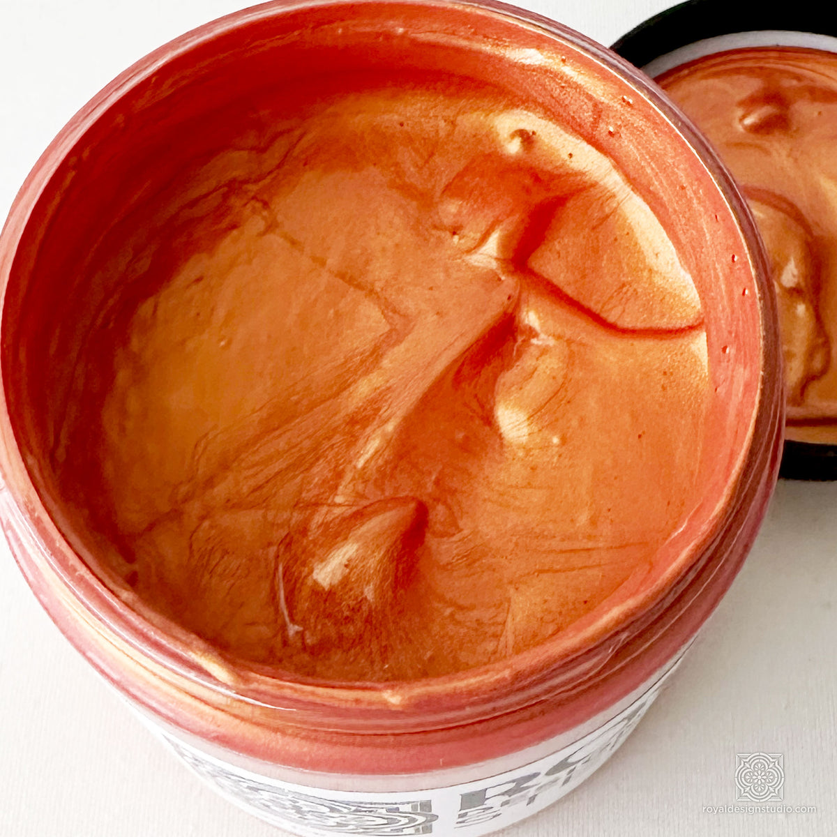 Orange Ice Stencil Creme