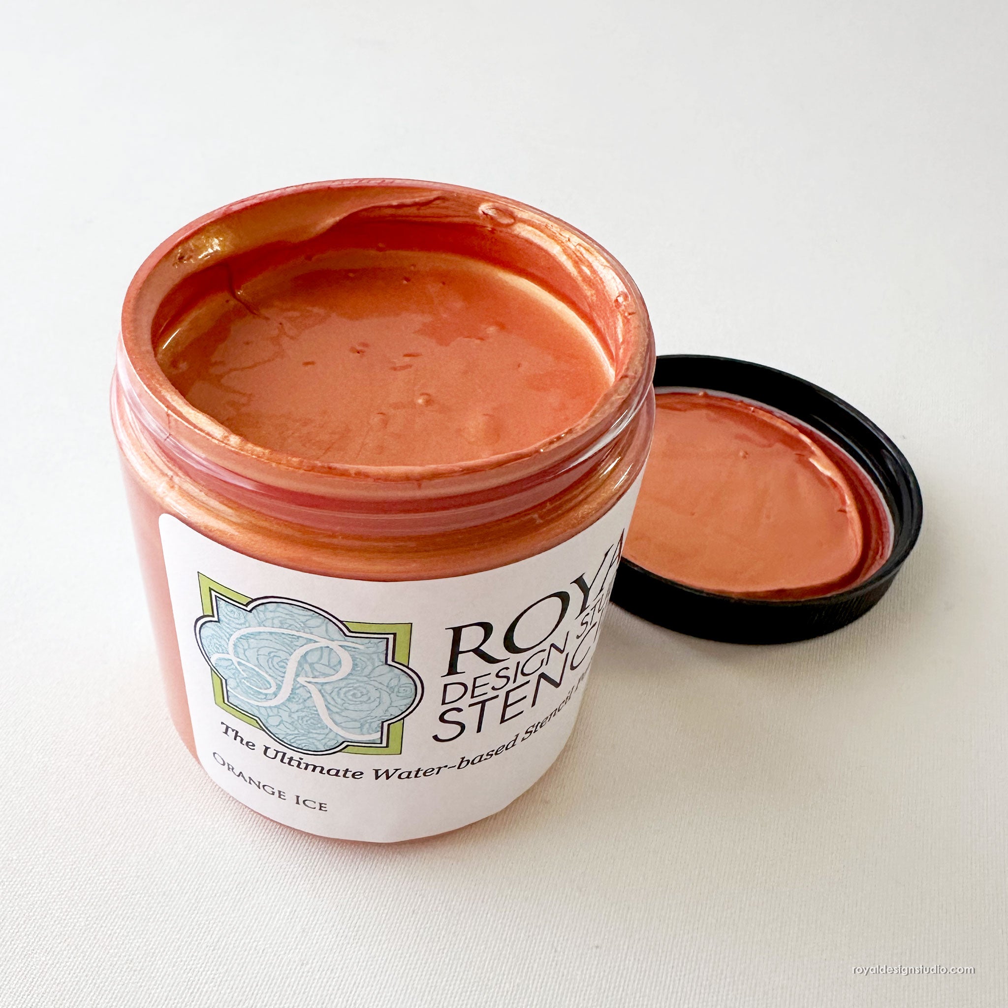 Orange Ice Stencil Creme