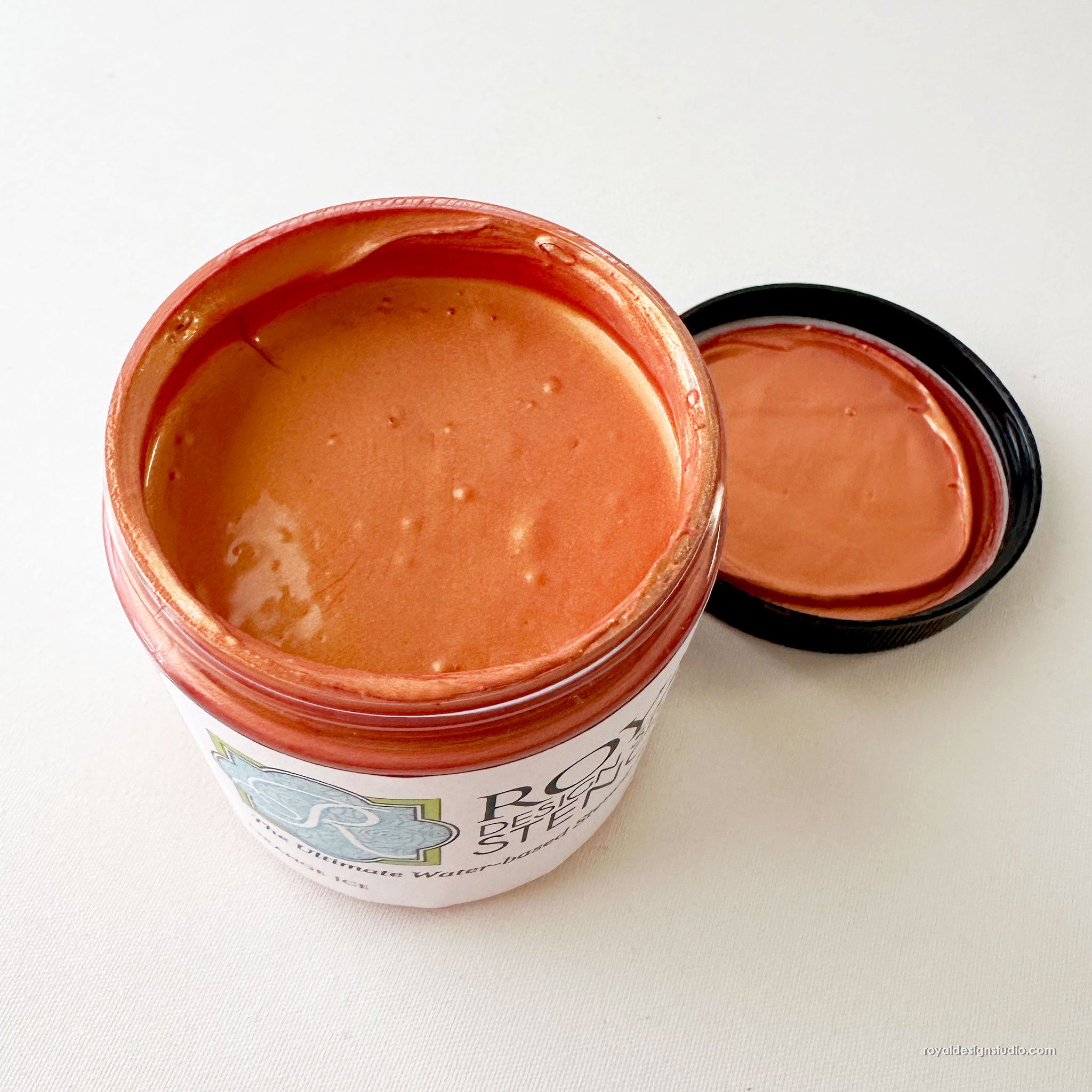 Orange Ice Stencil Creme