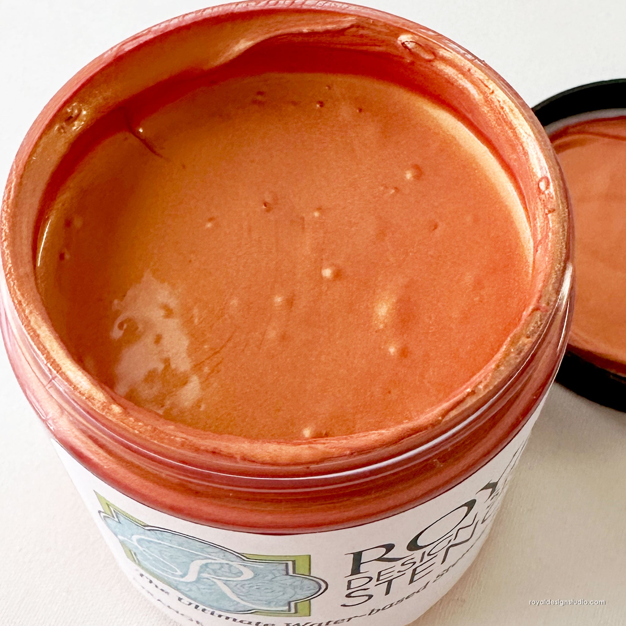 Orange Ice Stencil Creme