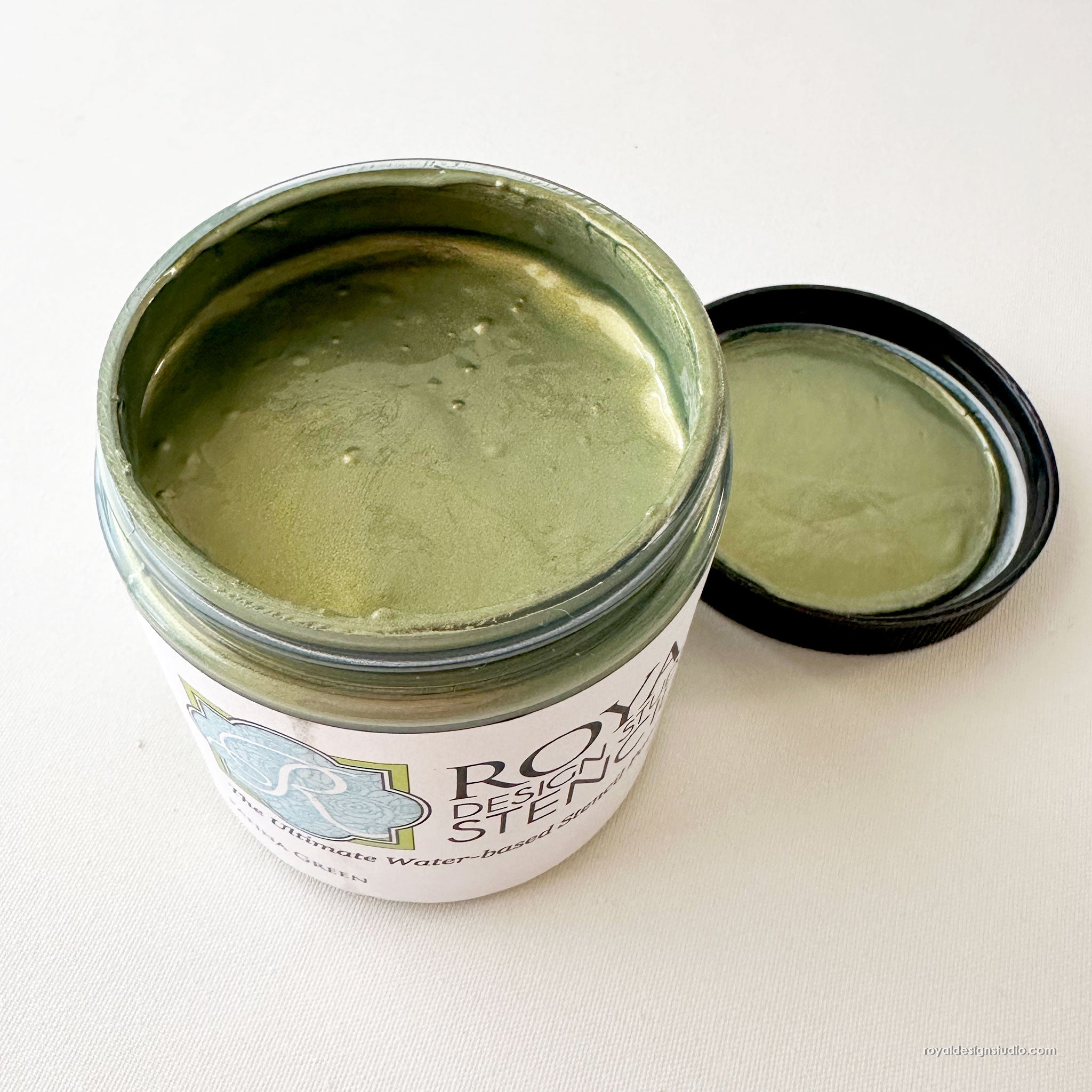 Patina Green Stencil Creme