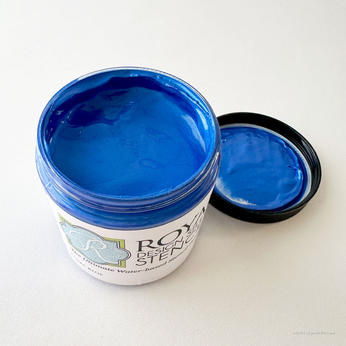 Royal Blue Stencil Creme