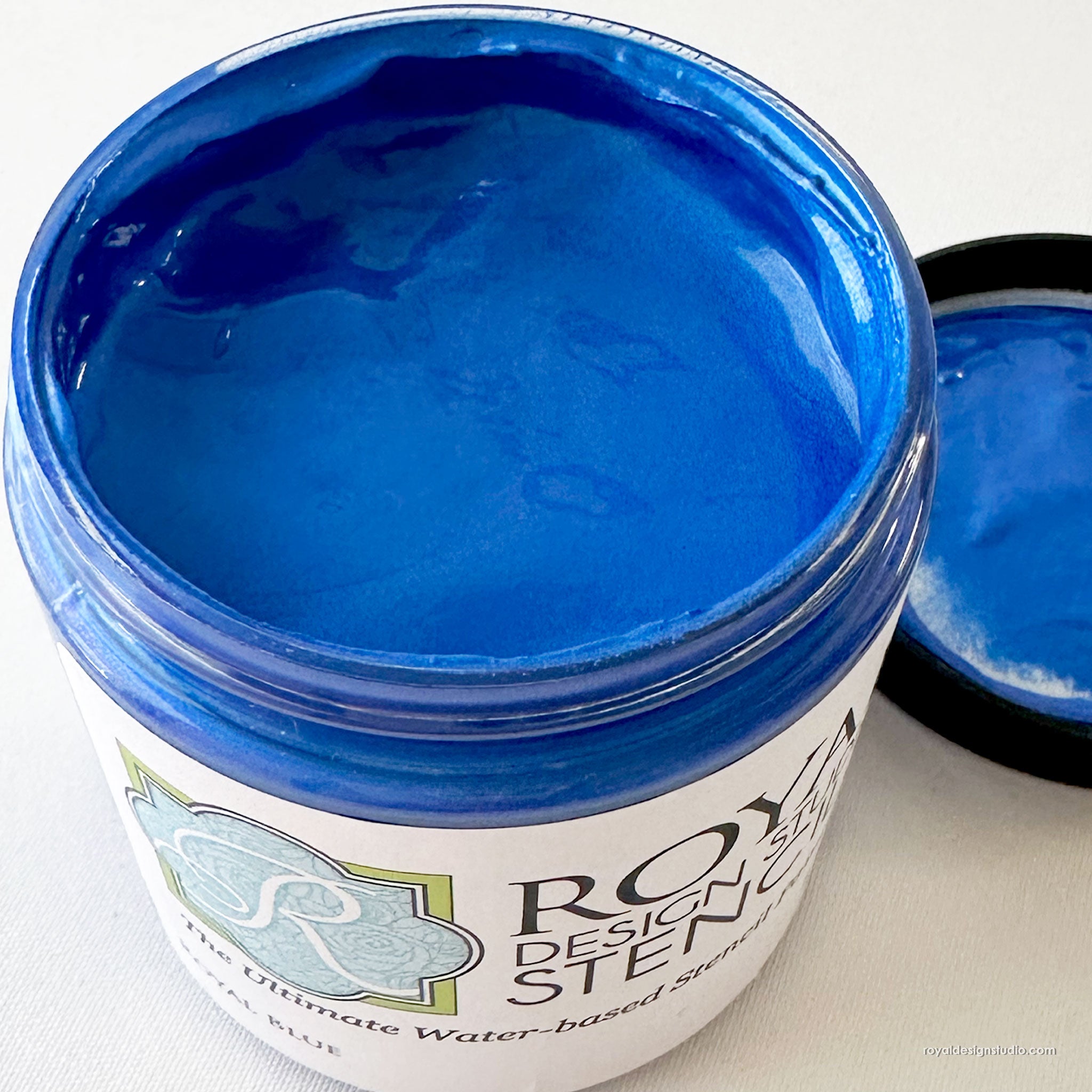 Royal Blue Stencil Creme