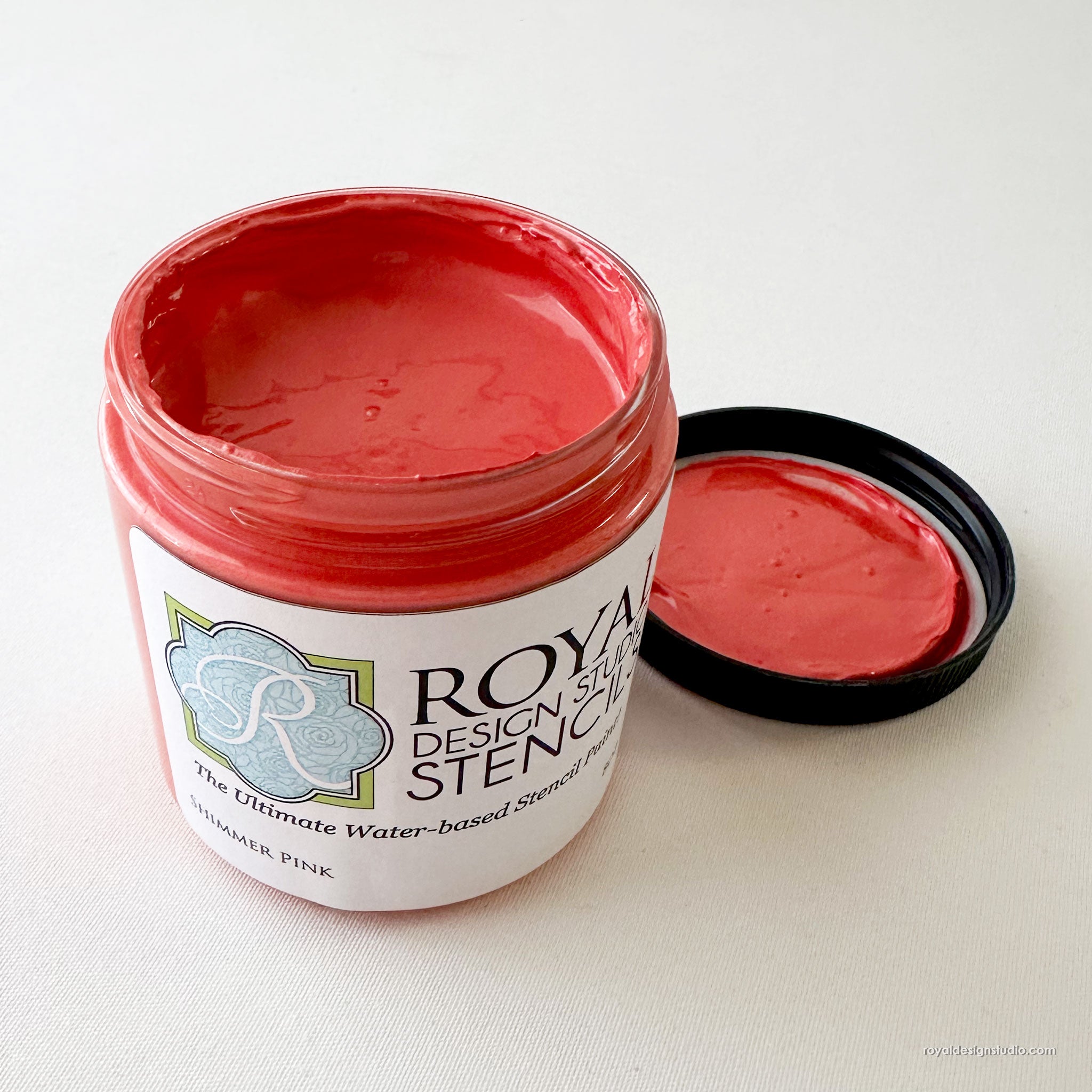 Shimmer Pink Stencil Creme
