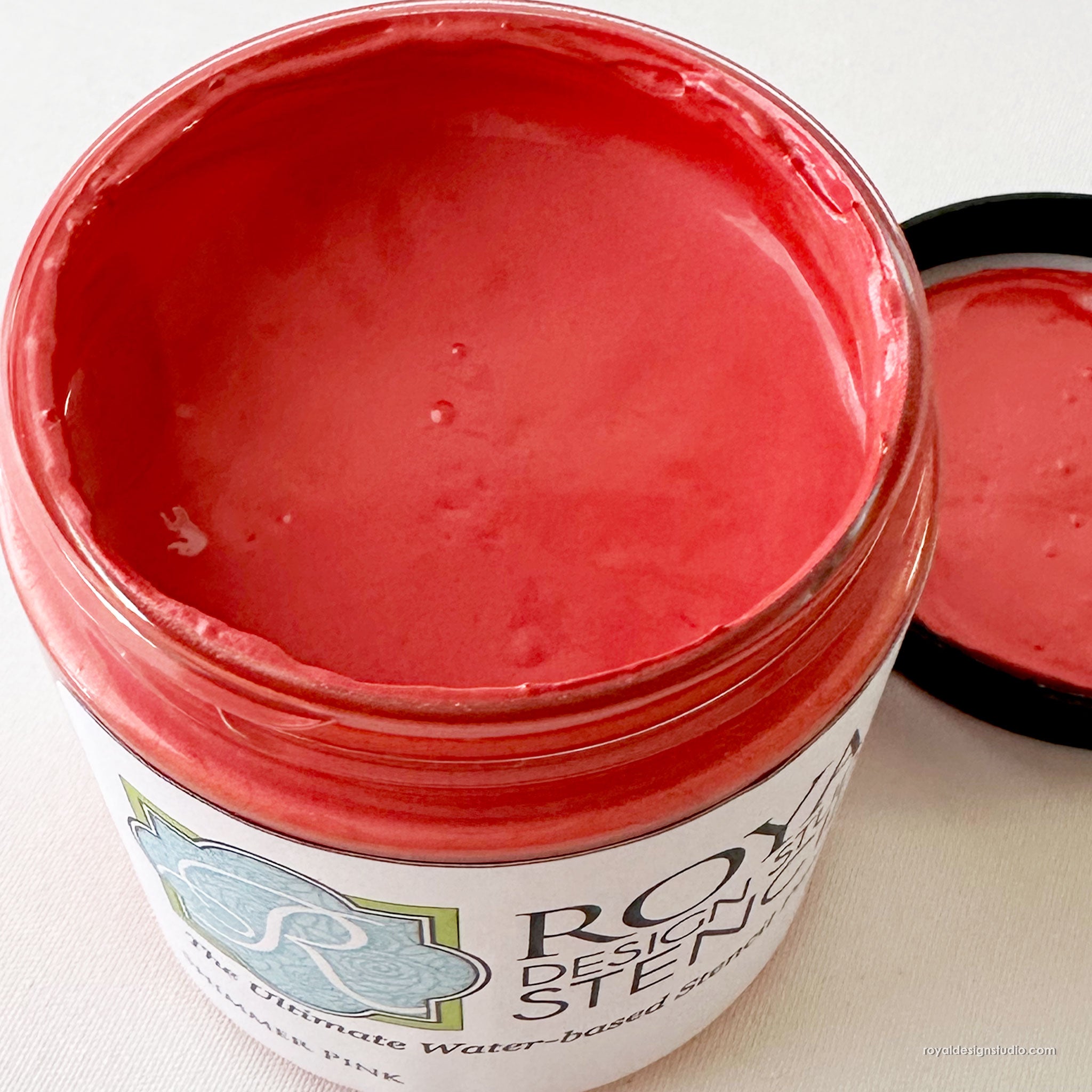 Shimmer Pink Stencil Creme