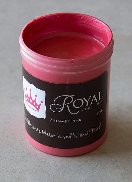 Shimmer Pink Stencil Creme