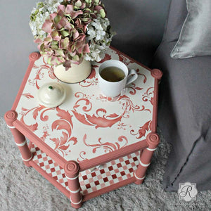 Modern Trendy Chinois Asian Oriental Stencils for Painting DIY