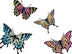 Stencils | Papillon Butterfly Stencil Set