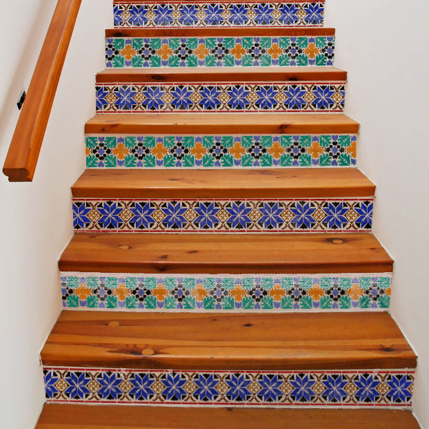 Fez Block Border Moroccan Stencil