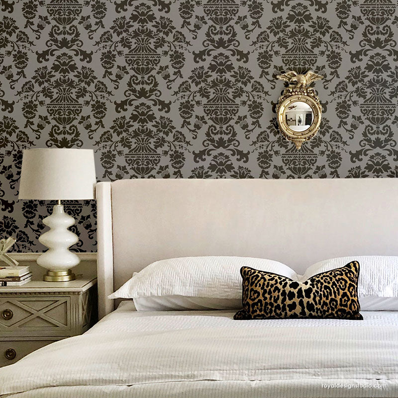 Encantada Damask Stencil