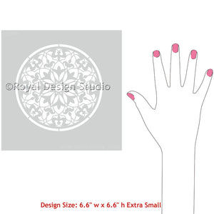 Decorating Elegant DIY Craft Projects with Exotic Pattern - Amira Ornament- Royal Design Studio