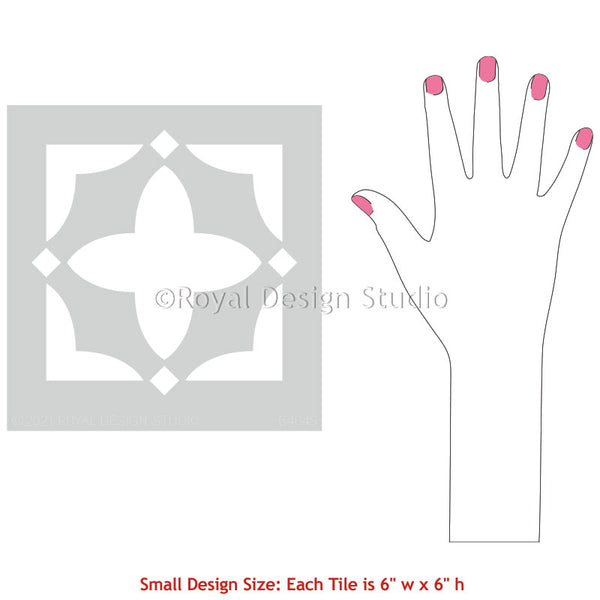 Finley Tile Stencil