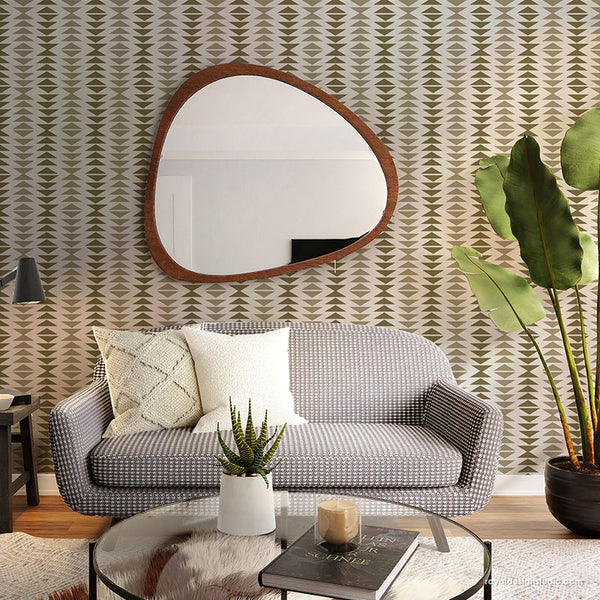 NEW! Heritage Wall Stencil
