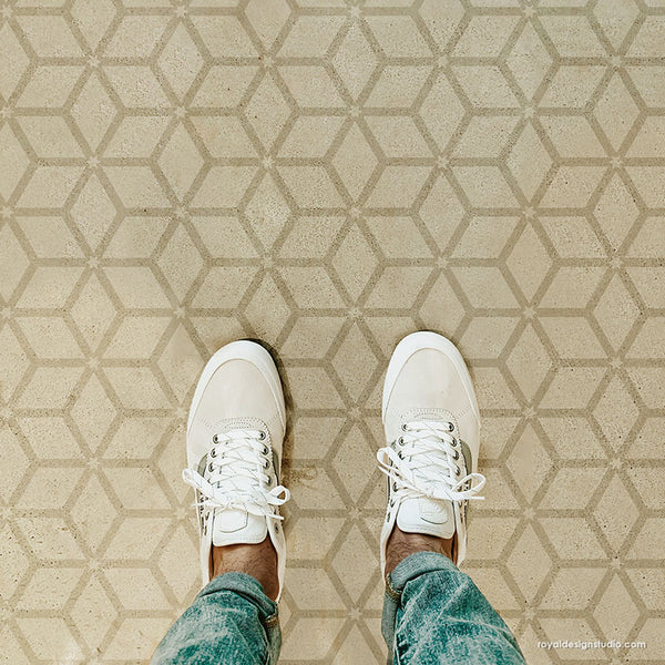 NEW! Tessellated Tile Stencil