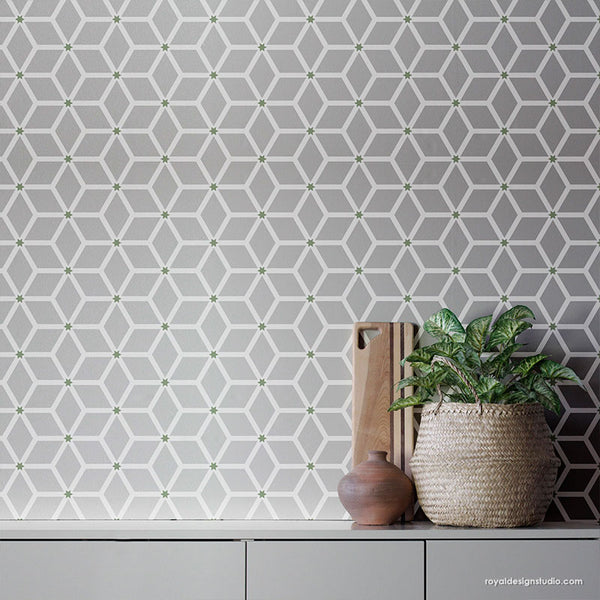NEW! Tessellated Tile Stencil
