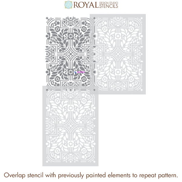 NEW! Adelaide Wall Stencil