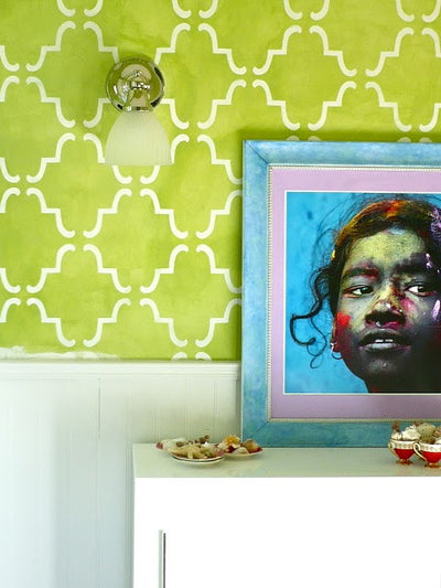 Moroccan Wall Stencils &amp; Floor Stencils for Painting