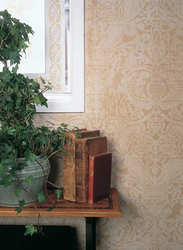 Fortuny Damask Wall Stencil