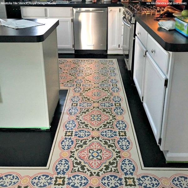 Anatolia Tile Stencil
